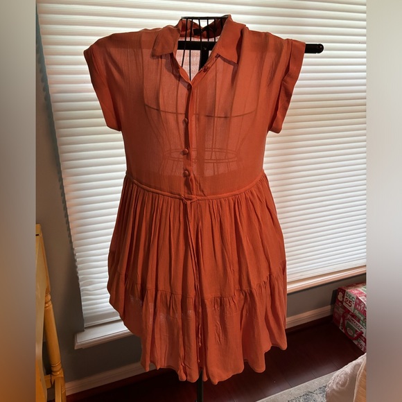 L.N.C International Concepts Women’s Orange Dress - Picture 1 of 2